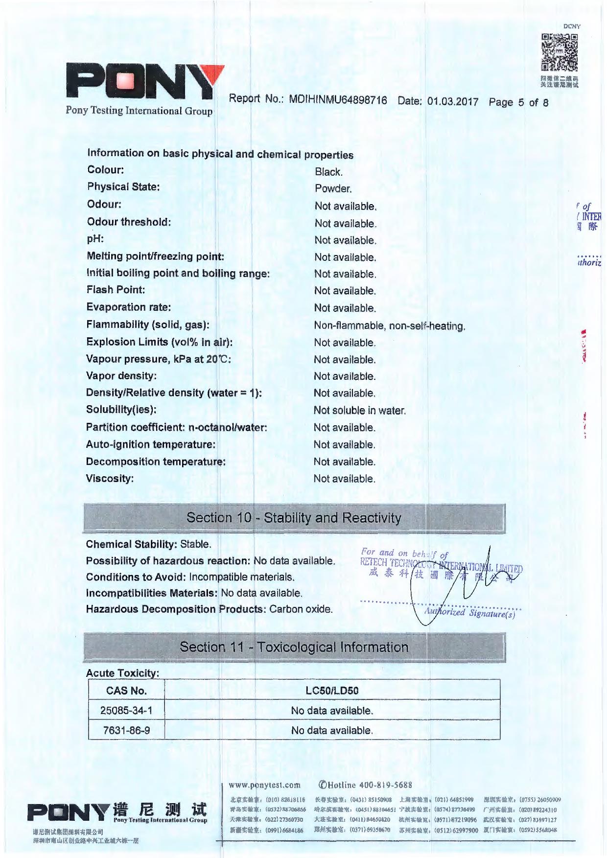 Certificados de qualidade